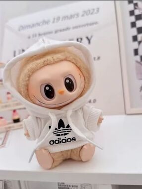 The Monsters Have A Seat Labubu Baba With Hoodie